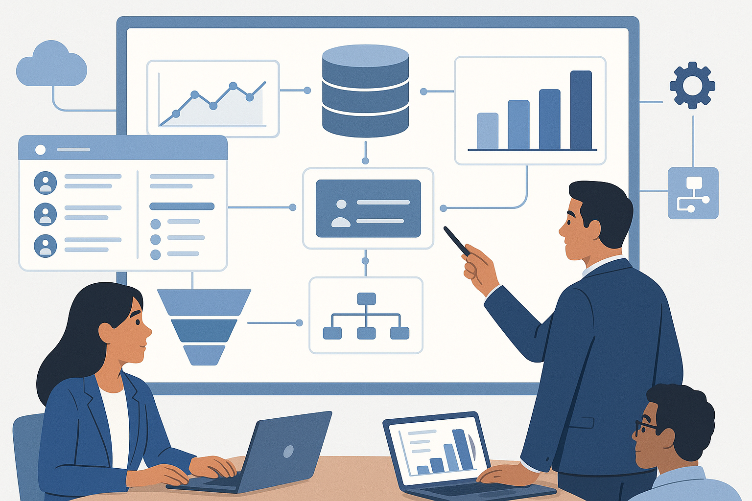 Bases de datos: donde vive la información que mueve tu empresa - visual explicativa 2