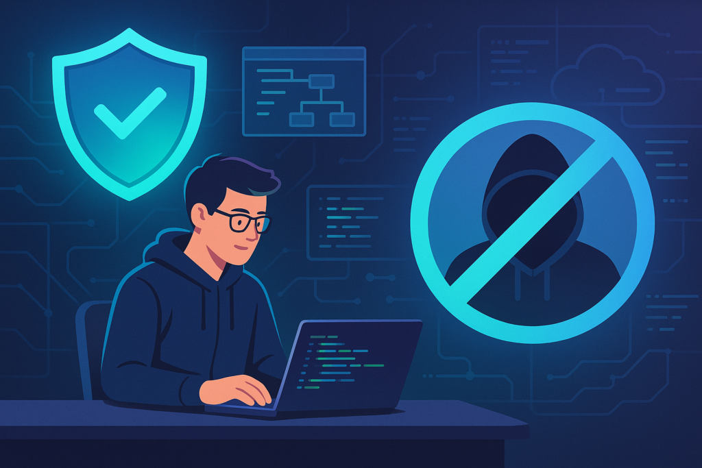 El código de ética: ser hacker no es ser criminal - imagen de portada