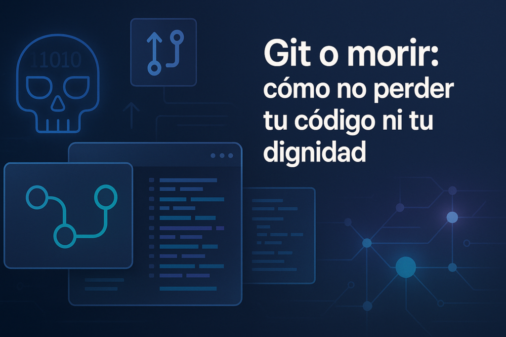 Git o morir: cómo no perder tu código ni tu dignidad - imagen de portada
