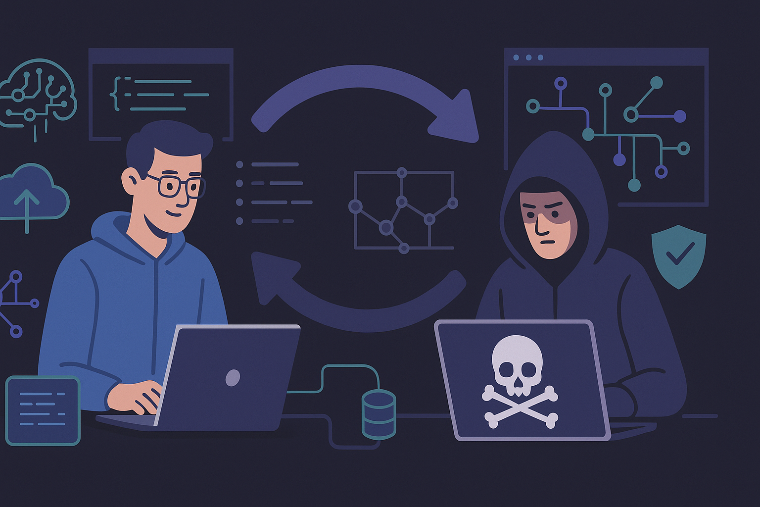 Hacker no es cracker: la diferencia que evita broncas (y te ahorra juntas raras) - visual explicativa 1