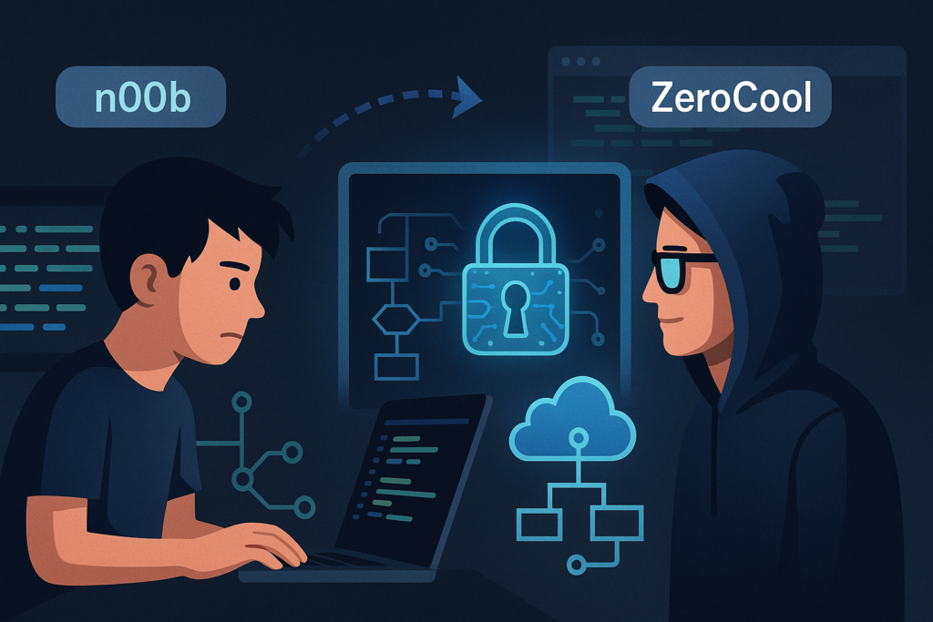 Hello, n00b: aprender tecnología de verdad (sin romantizar el sufrimiento) - imagen de portada
