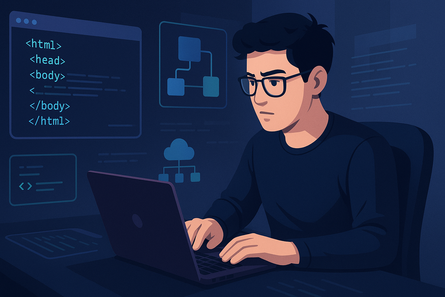 HTML: la estructura del mundo web (sin humo) - visual explicativa 2