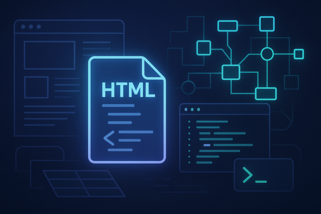 HTML: la estructura del mundo web (sin humo) - imagen de portada