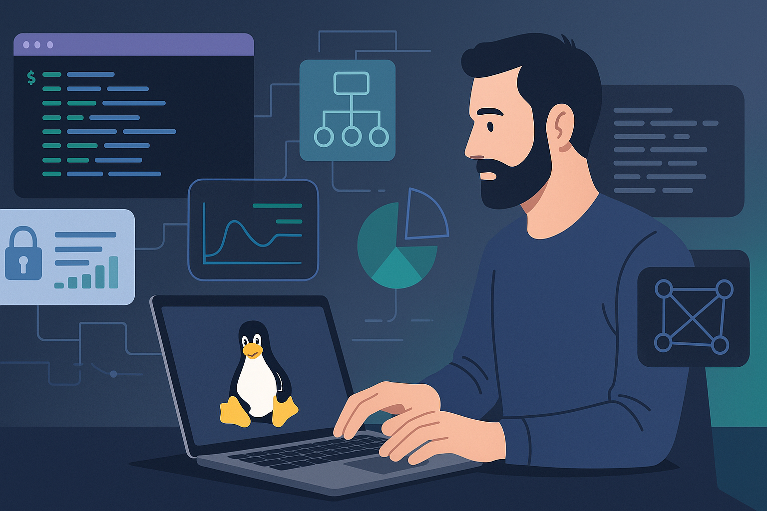 Linux para sobrevivientes de Windows: tu primera semana sin llorar - visual explicativa 2