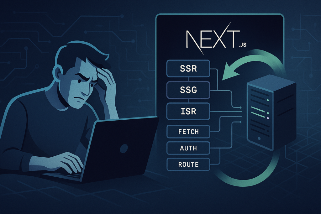 Next.js y el regreso del servidor: deja de pelearte con el frontend solo - imagen de portada