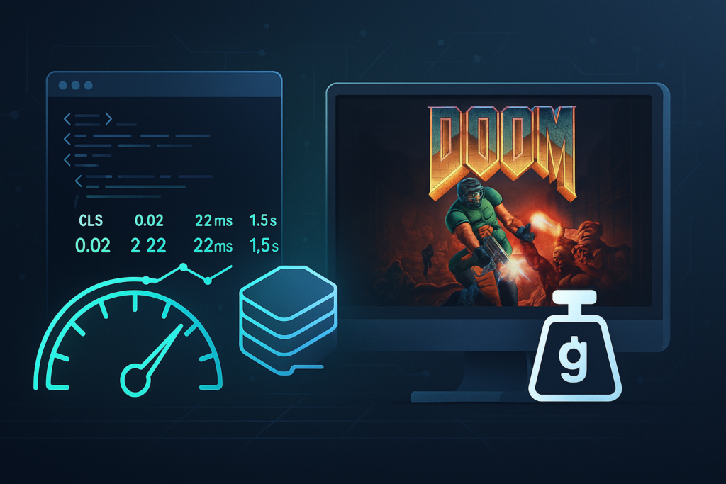 Performance frontend: cuando tu web pesa más que Doom - imagen de portada