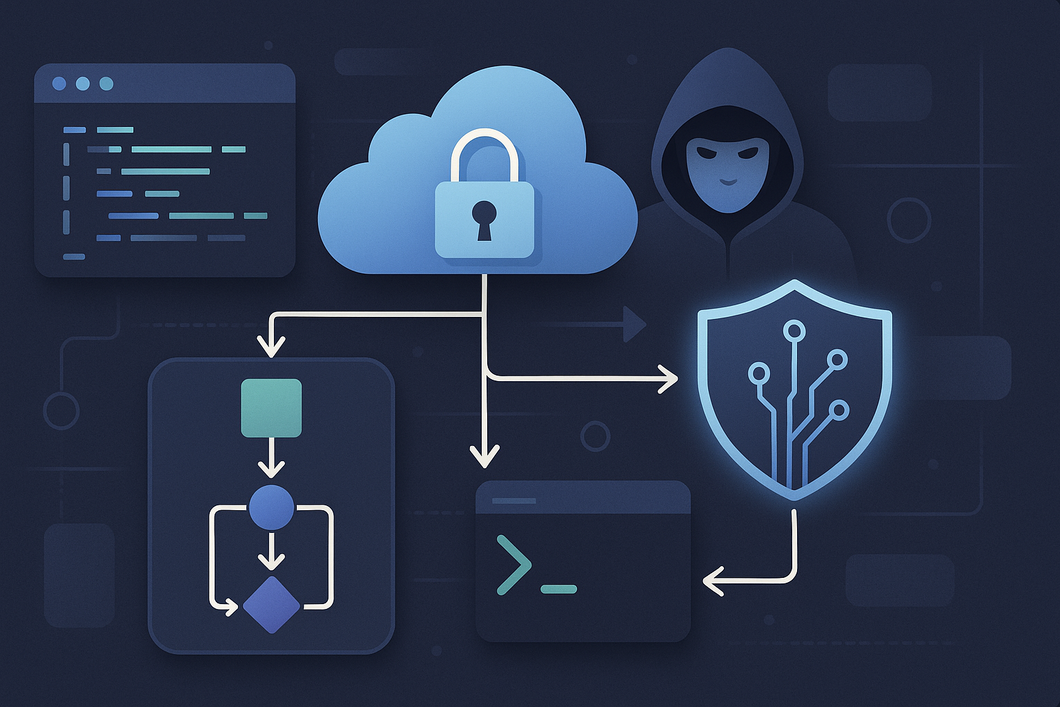 Threat modeling sin humo: pensar como atacante para defender mejor - visual explicativa 1