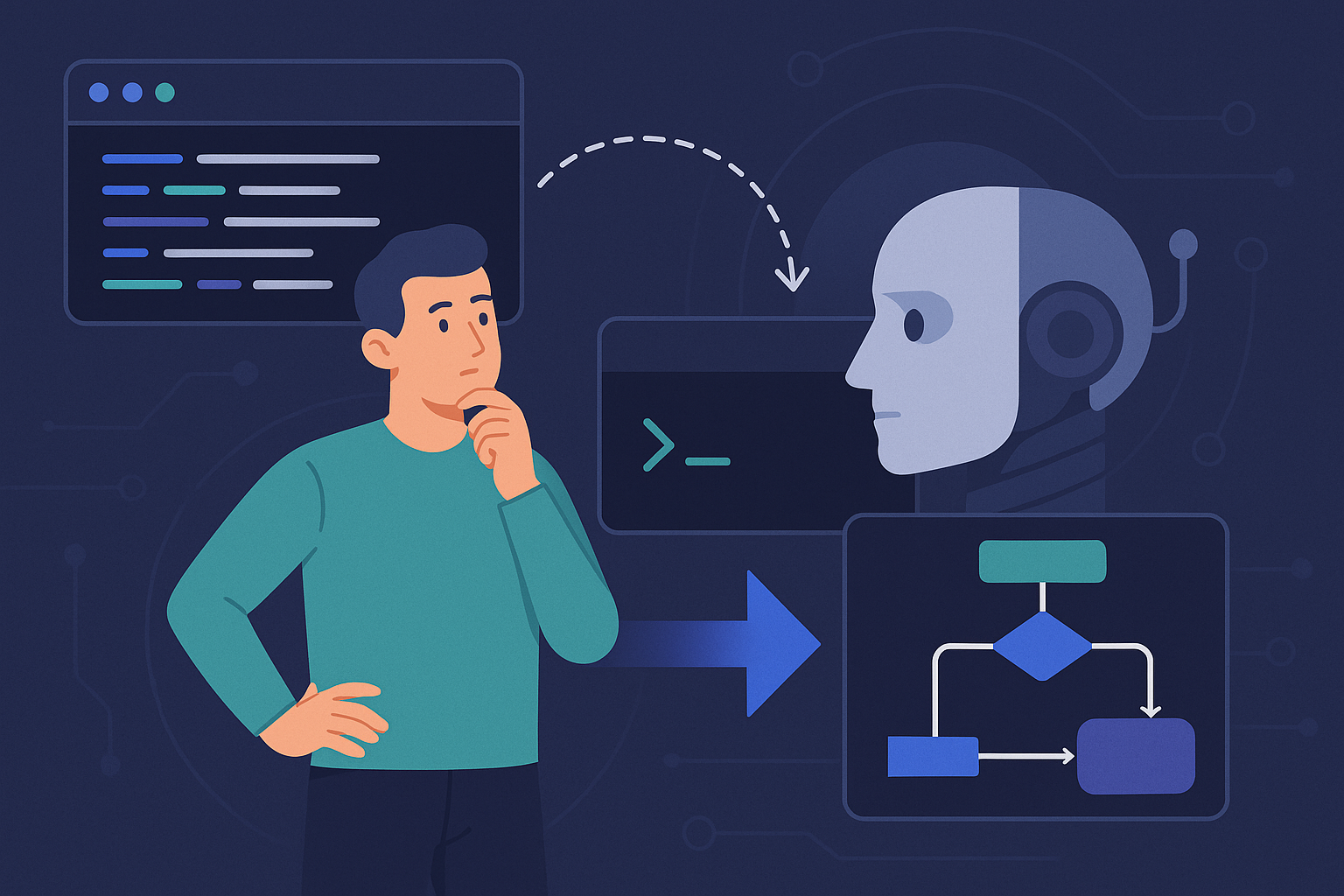 Tu primer script: automatiza algo aburrido y siéntete poderoso - visual explicativa 1