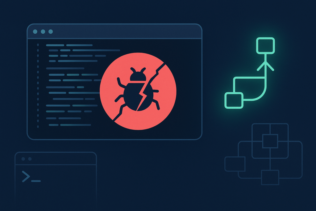 Tu primera app rota: el bug como rito de iniciación - imagen de portada