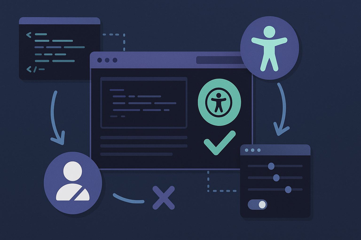 Accesibilidad en frontend: si no todos pueden usarlo, está mal hecho - visual explicativa 1