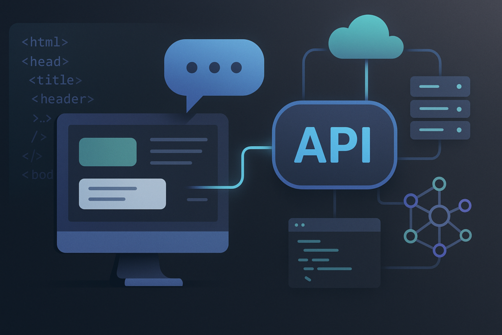 APIs: cuando tu frontend aprende a hablar - imagen de portada
