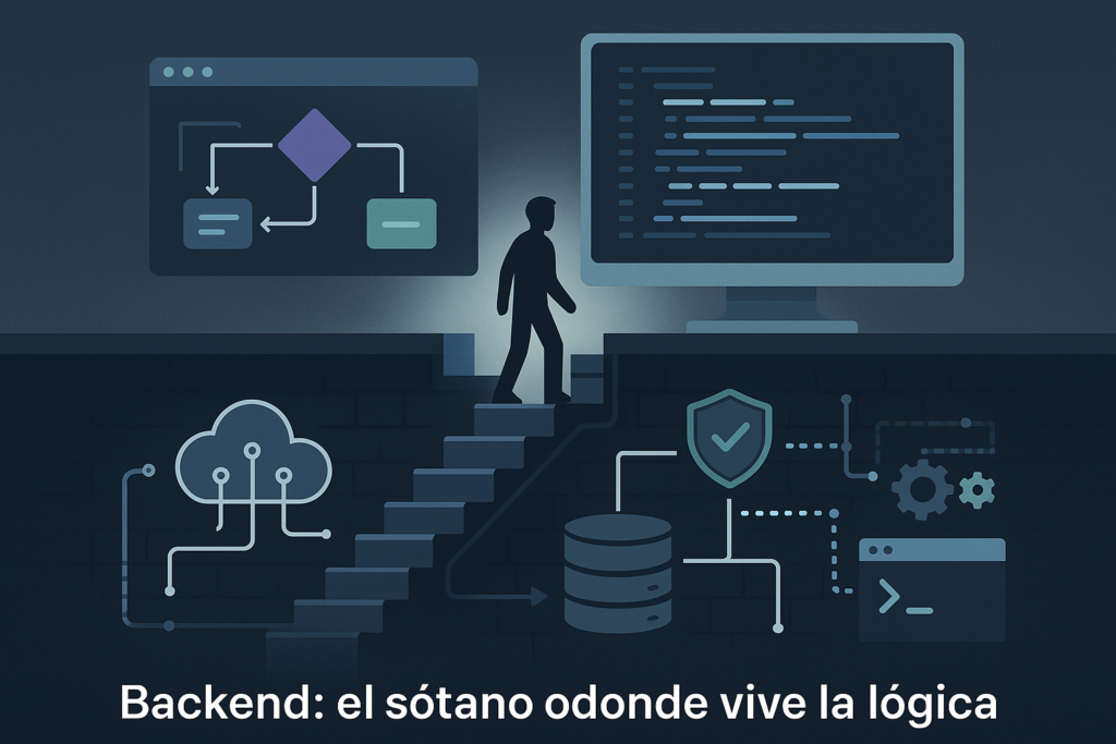 Backend: el sótano donde vive la lógica (y por qué te conviene bajar) - imagen de portada