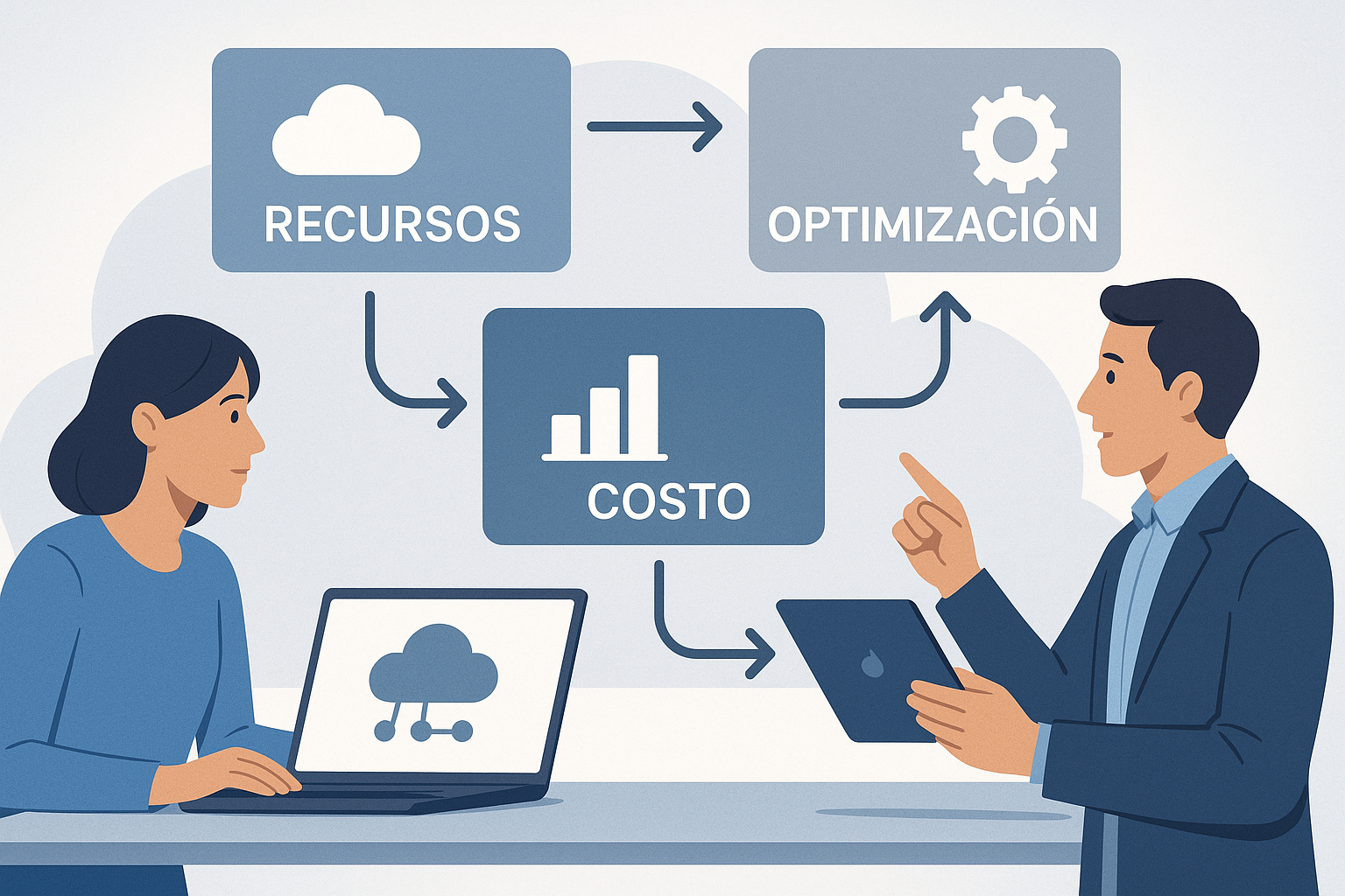 Costos cloud: cómo crecer sin perder control del presupuesto - visual explicativa 1