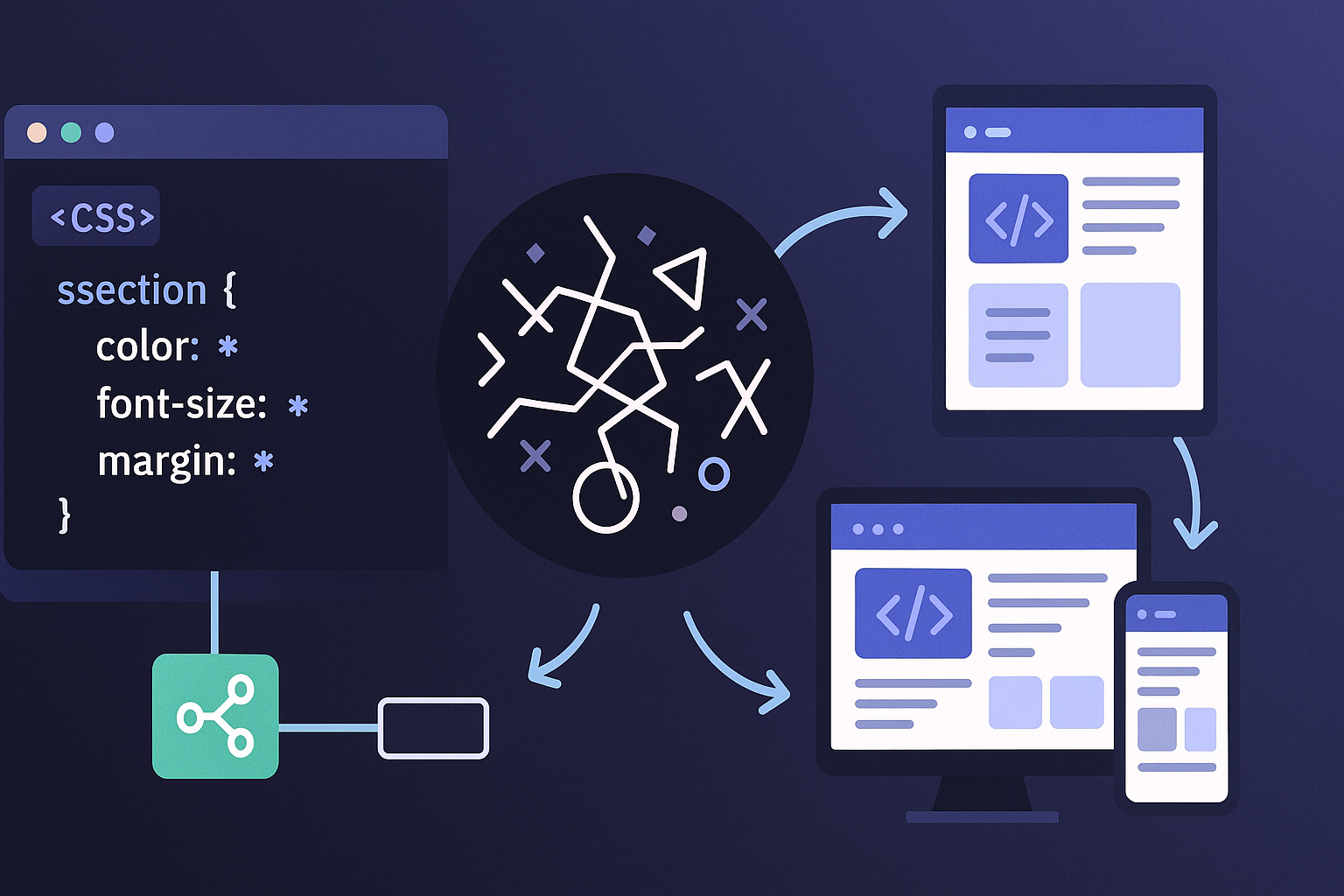 CSS: belleza, caos y responsive design sin perder la cabeza - visual explicativa 1
