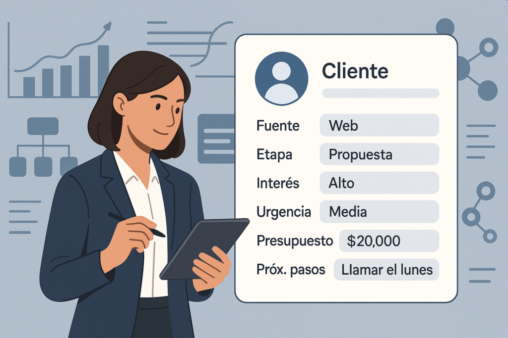 Qué información necesita un buen proceso comercial (y por qué cambia tus resultados) - imagen de portada