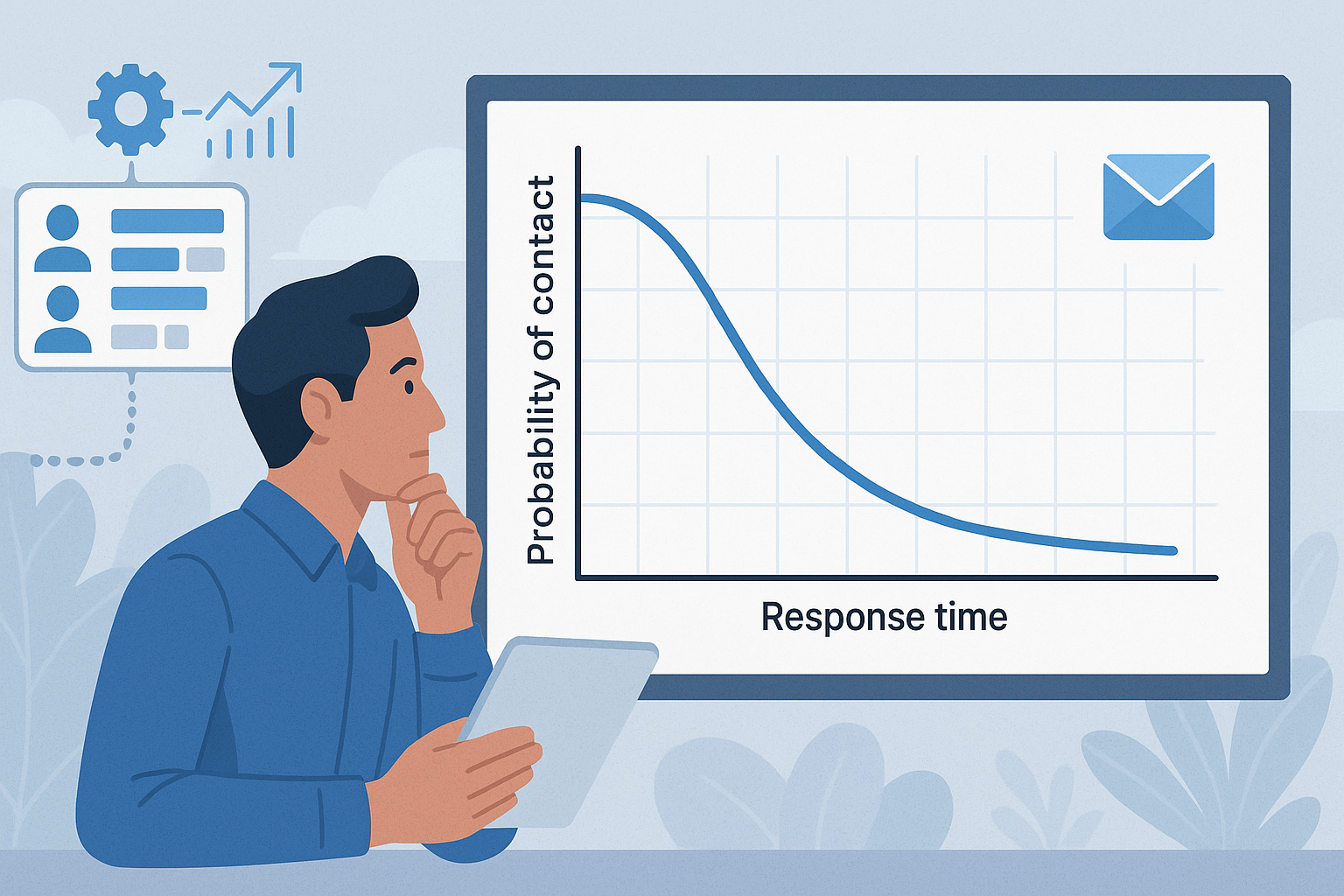 Leads que se atienden tarde son oportunidades que se enfrían - visual explicativa 1
