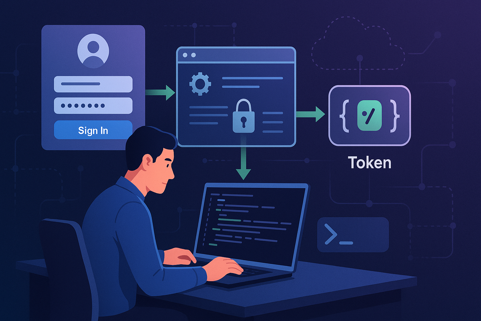 Login, sesiones y tokens: quién eres y por qué te creo - visual explicativa 2
