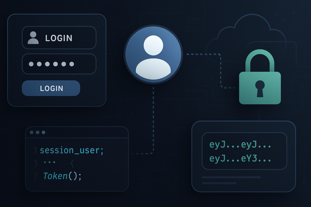 Login, sesiones y tokens: quién eres y por qué te creo - imagen de portada