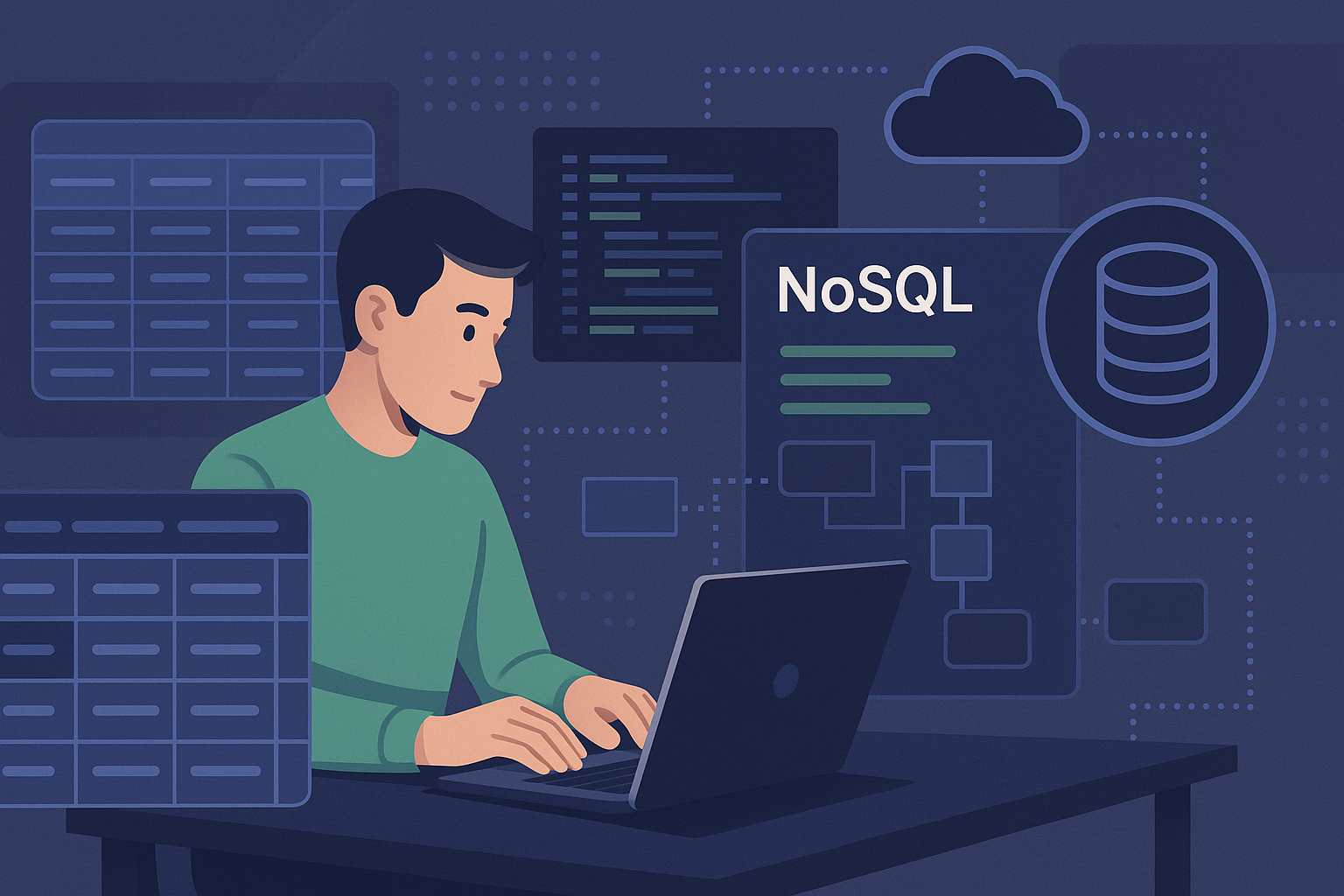 NoSQL: cuando las tablas ya no alcanzan (y tu backend ya pide auxilio) - visual explicativa 2