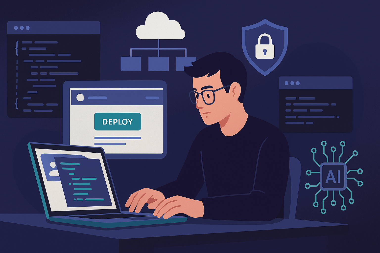 Tu primera app fullstack en producción (sin rezarle al deploy) - visual explicativa 2