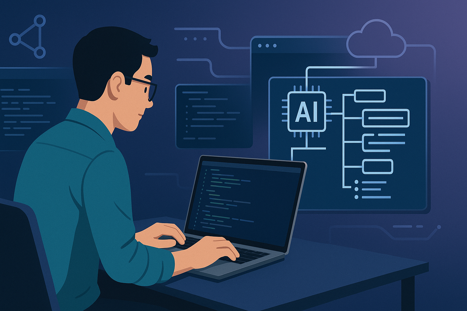 RAG sobre tu codebase: haz que la IA entienda tu proyecto (sin inventar cosas) - visual explicativa 2