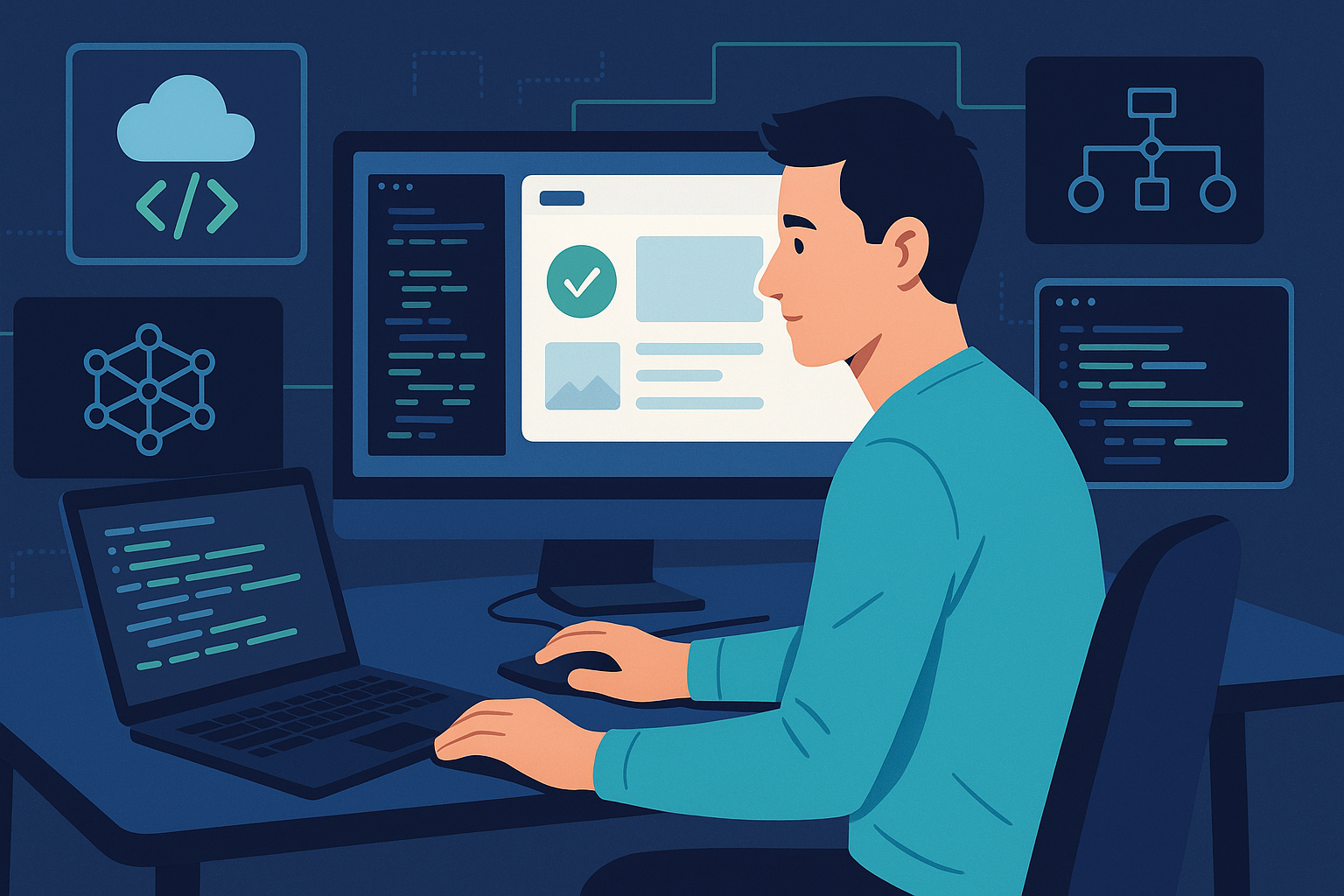 Testing frontend sin llorar: tu stack mínimo para sobrevivir al sprint - visual explicativa 2