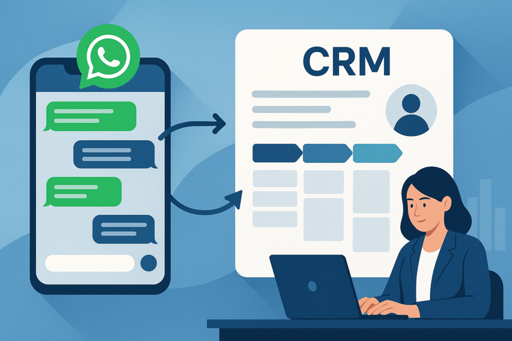 WhatsApp y CRM trabajando juntos: que la conversación no se pierda y sí se convierta en ventas - imagen de portada
