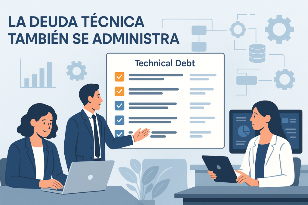 La deuda técnica también se administra - imagen de portada
