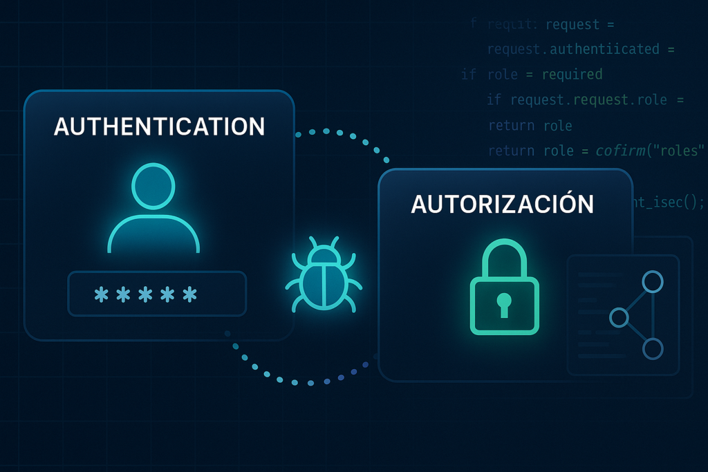 Autenticación vs autorización: el bug invisible que te rompe producción - imagen de portada