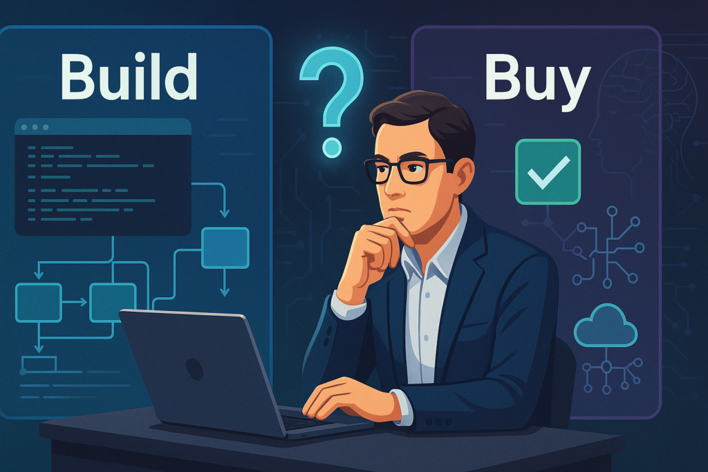 Build vs Buy sin drama: cuándo desarrollar y cuándo comprar (sin morir en el intento) - imagen de portada