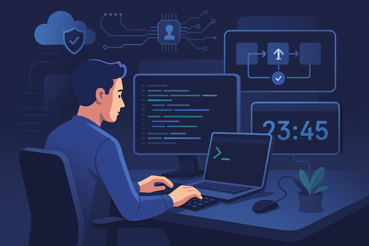 CI/CD: que el deploy no dependa de rezar - visual explicativa 2