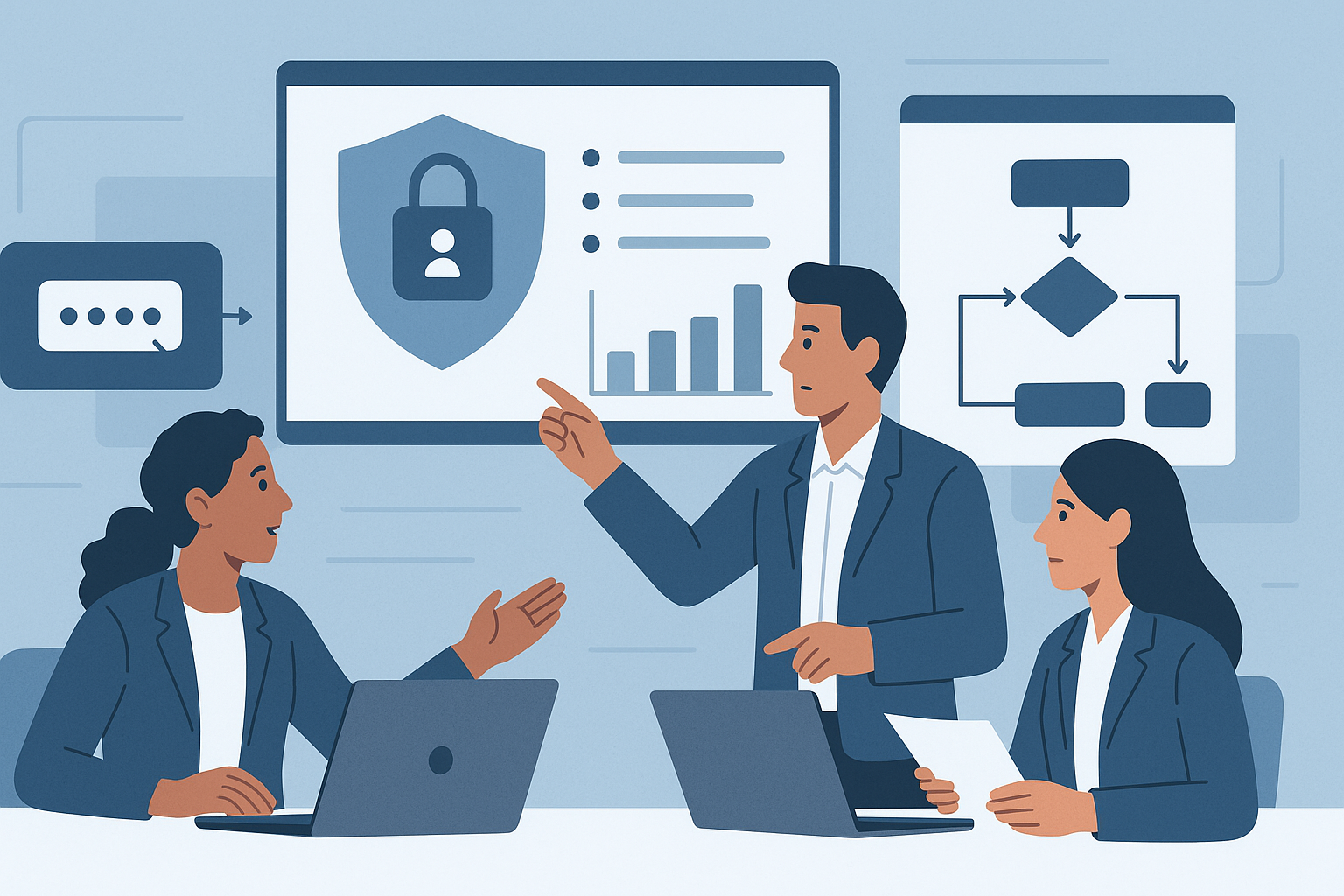 Contraseñas, accesos y permisos: lo básico que todavía decide tu seguridad (y tus ventas) - visual explicativa 2