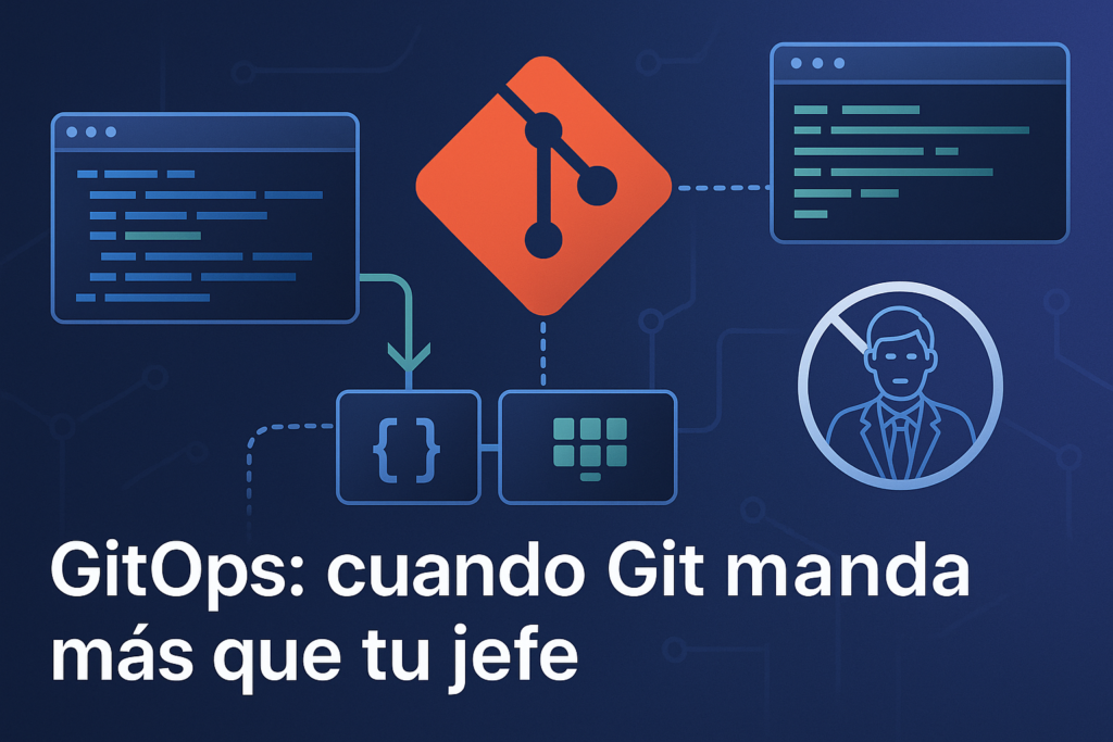 GitOps: cuando Git manda más que tu jefe - imagen de portada