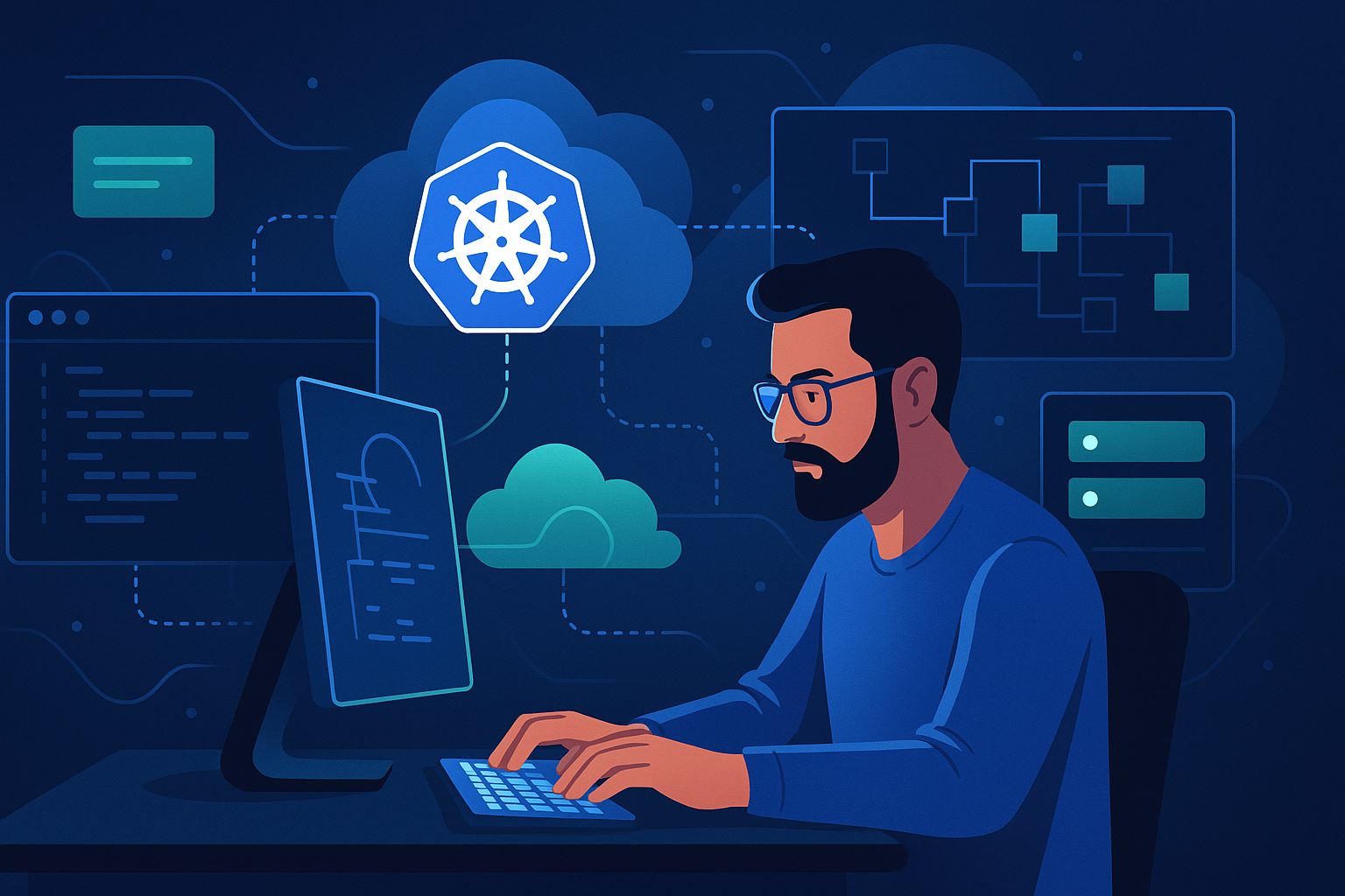 Kubernetes, el jefe final del cloud native (y cómo no morir en el intento) - visual explicativa 2