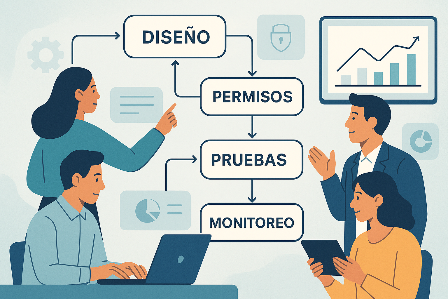 La seguridad no empieza cuando algo falla - visual explicativa 1
