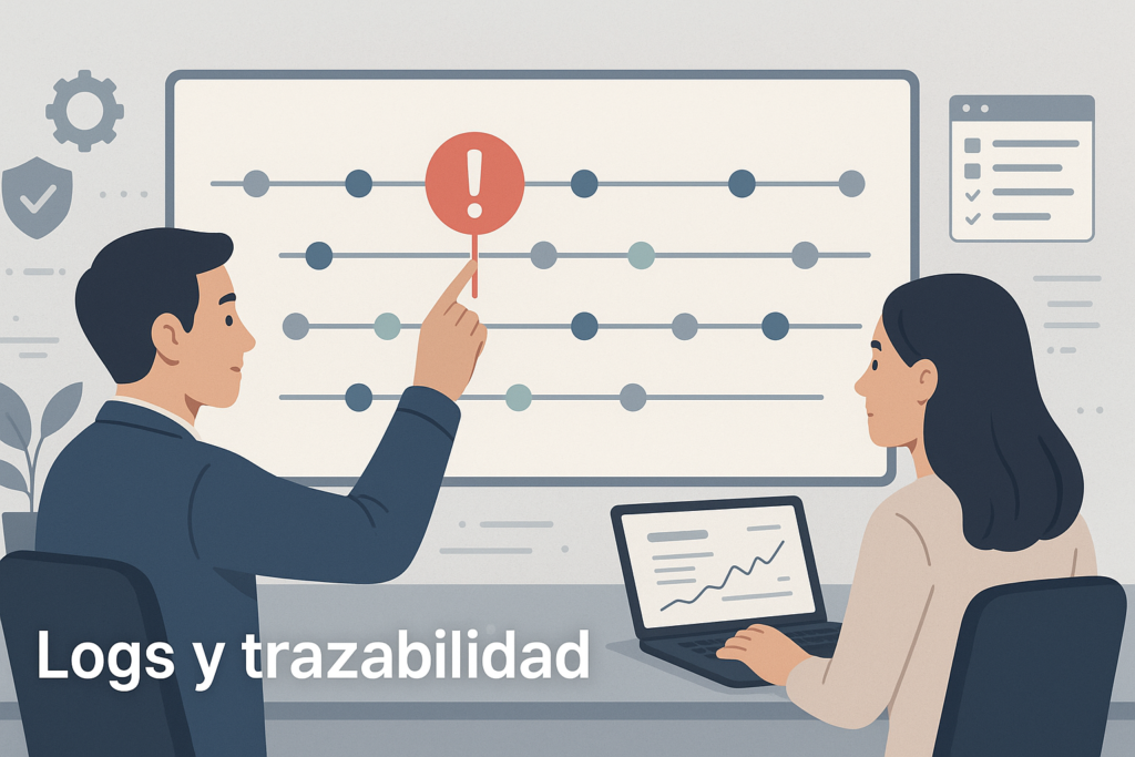 Logs y trazabilidad: la diferencia entre “creo que pasó esto” y “aquí está la evidencia” - imagen de portada