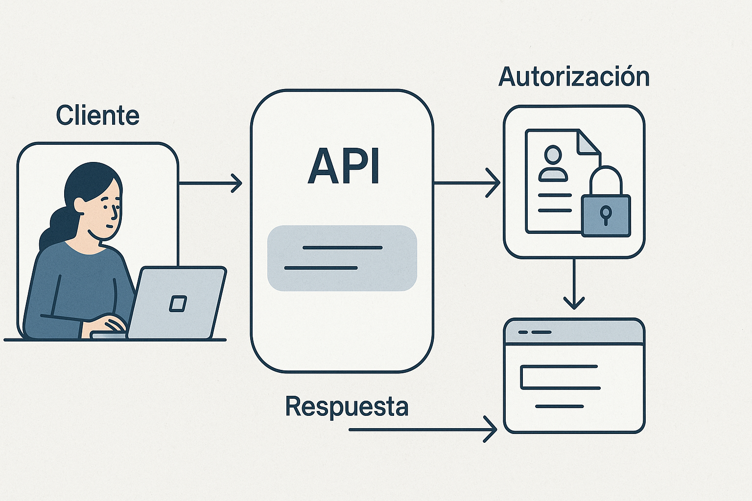 Seguridad en APIs: que tu sistema comparta solo lo que debe - visual explicativa 1