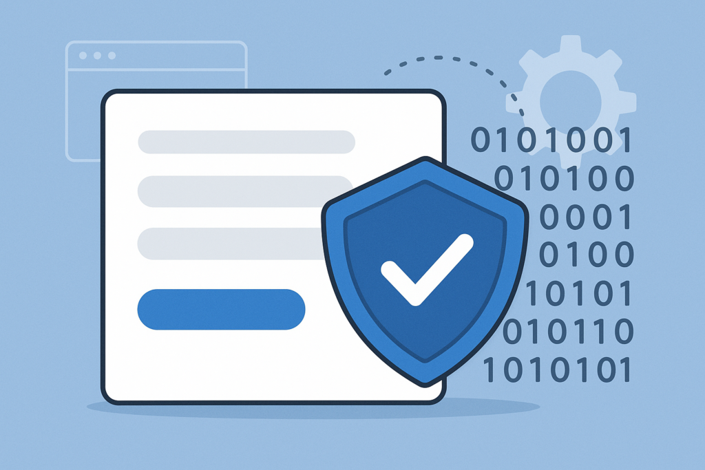 Seguridad en formularios y sistemas web: protege el dato desde que entra - imagen de portada